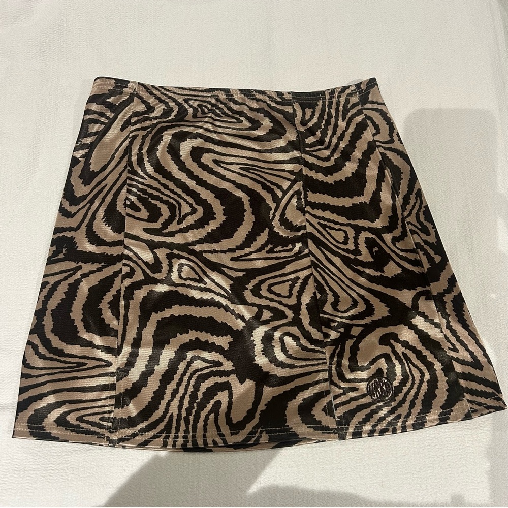 urban outfitters animal print skirt